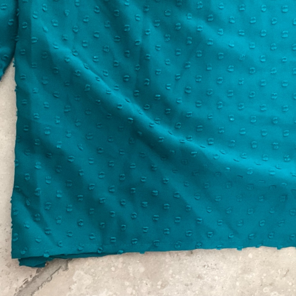 Matilda Jane Charisma Top Sheer Swiss Dot Once Upon A‎ Time Eyelet Shirt Small - Picture 6 of 8